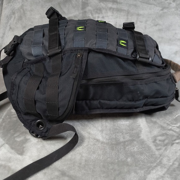 Nike SB RPM Backpack Black Cyber Neon Green Skateboarding Laptop Travel Bag Rare - Picture 4 of 16